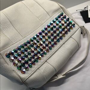 Alexander Wang White Embellished Women's Bag
